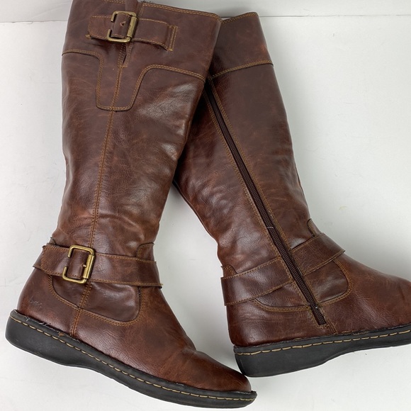 boc Shoes Boc Brown Leather Austin Riding Boots 9m Poshmark